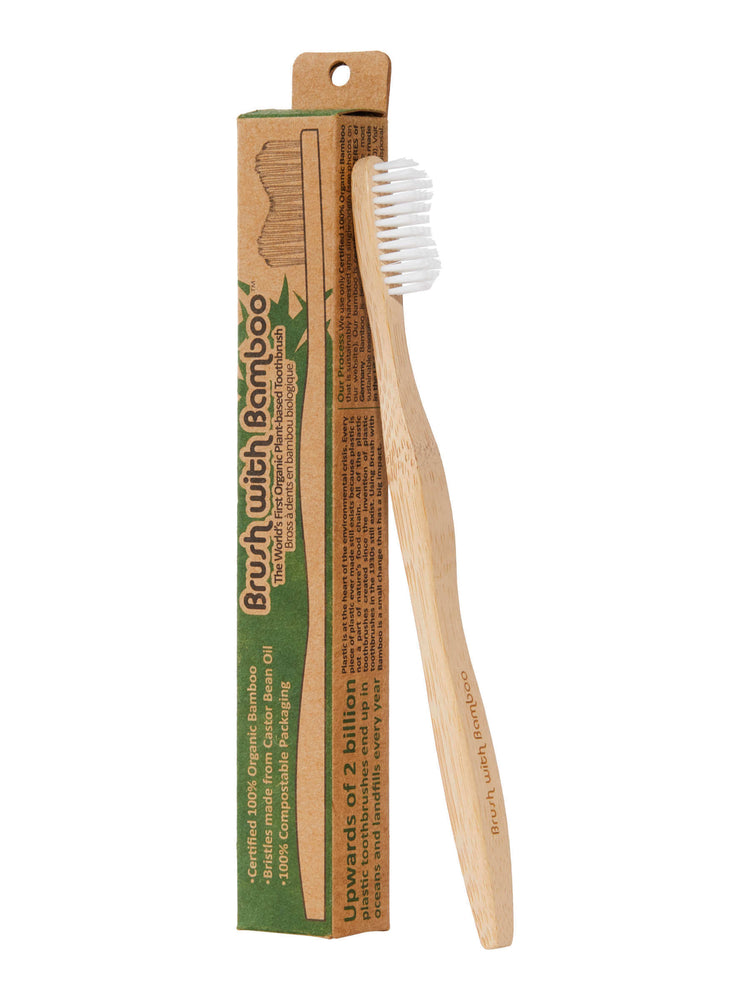 Natural Bamboo Toothbrushes by Brush with Bamboo™
